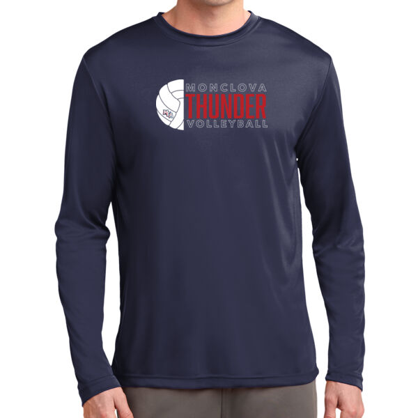 Thunder Volleyball - Long Sleeve PosiCharge ® Competitor™ Tee Thumbnail